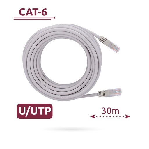 [ACCBUT000027] CABLE UTP CAT 6 30 M