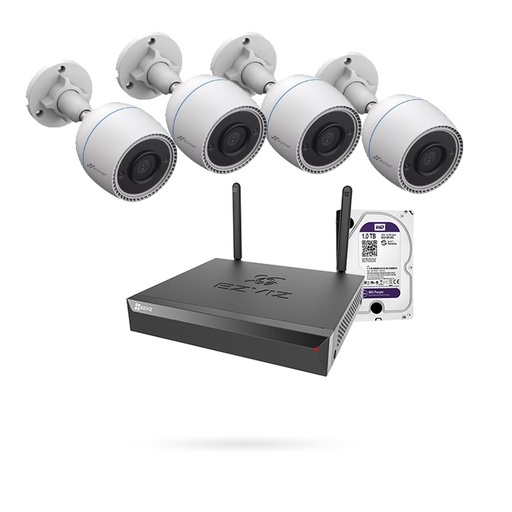 [CTKTEZ000009] KIT 4 CAMARAS EZVIZ EXTERIOR