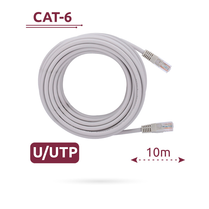 [ACCBUT000032] CABLE UTP RJ45 CAT 6 10M LHZ