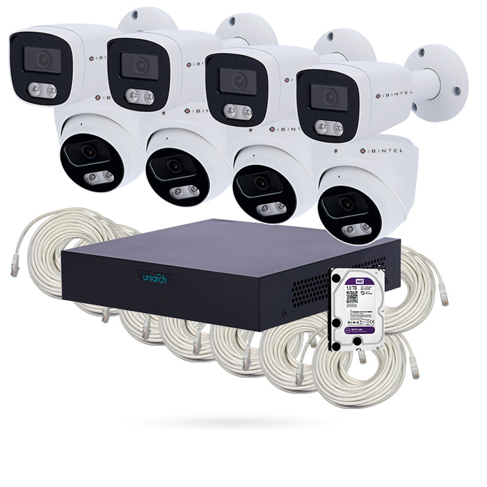 [CTKTBT000003] KIT PRO 8 CAMARAS IBINTEL