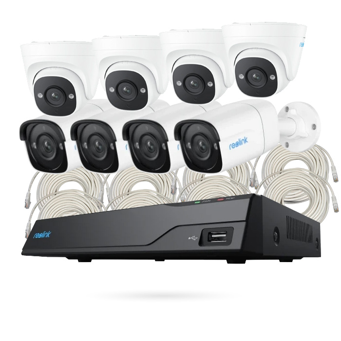 [CTKTRK000003] REOLINK KIT IP POE 8 CAMARAS
