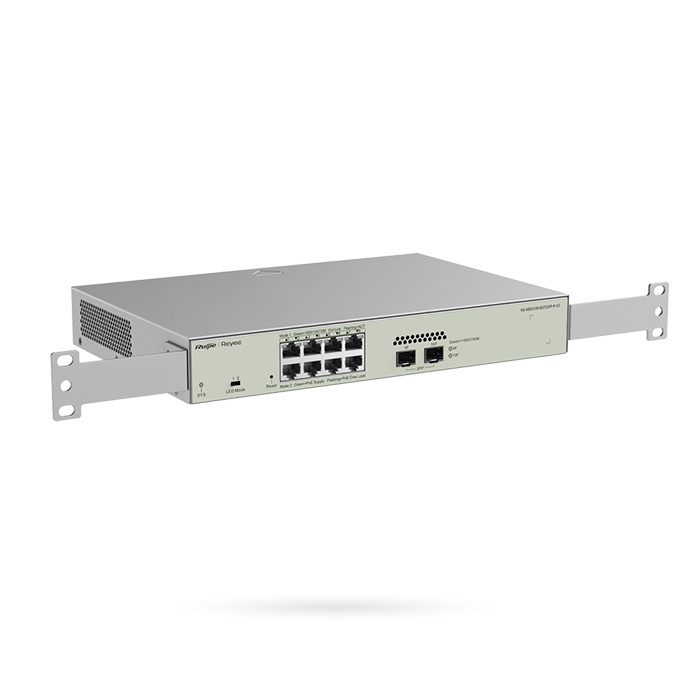 [NTSWRG000015] REYEE SWITCH POE 8 PUERTOS DOBLE CAPA