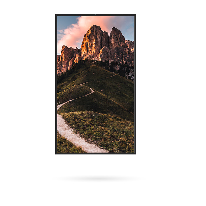 [AUDPSF000001] MONITOR SAFIRE 55" ALTO BRILLO