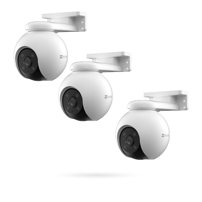 [CTPAEZ000046] PACK 3 EZVIZ H8 PRO 2K