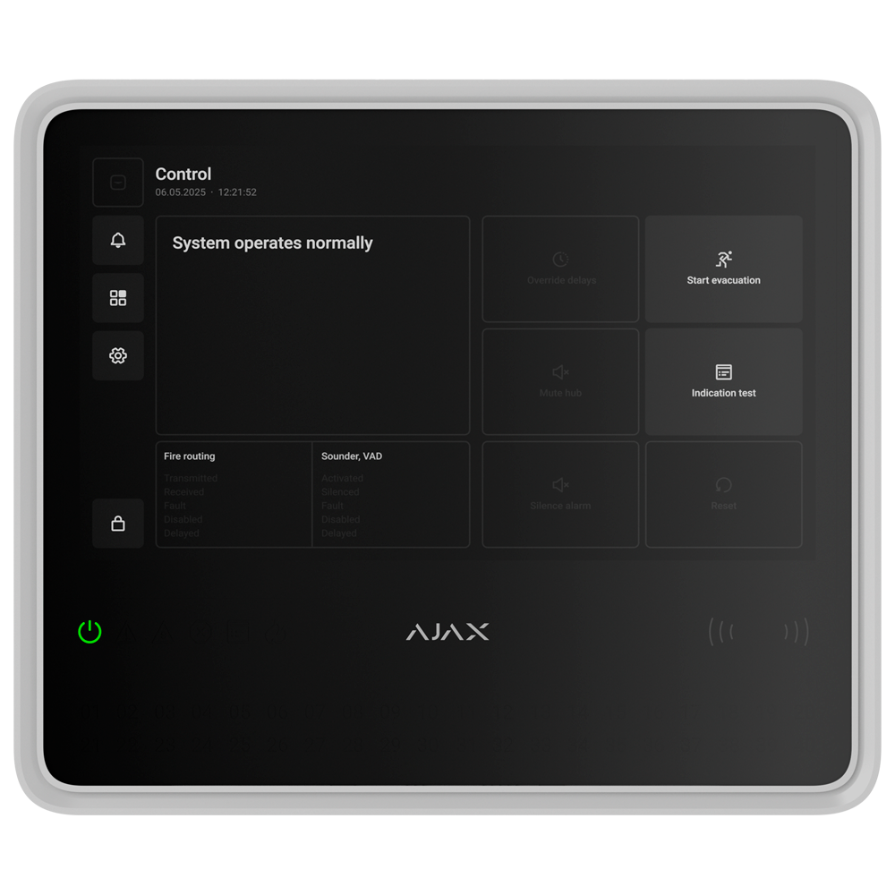 [ICCTAE000001] AJAX EN54 FIREHUB BLANCO