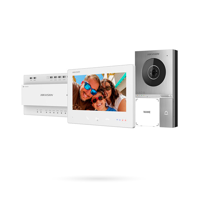 [VDMOHK000089] KIT VIDEOPORTERO HIKVISION VARTAI 2 HILOS