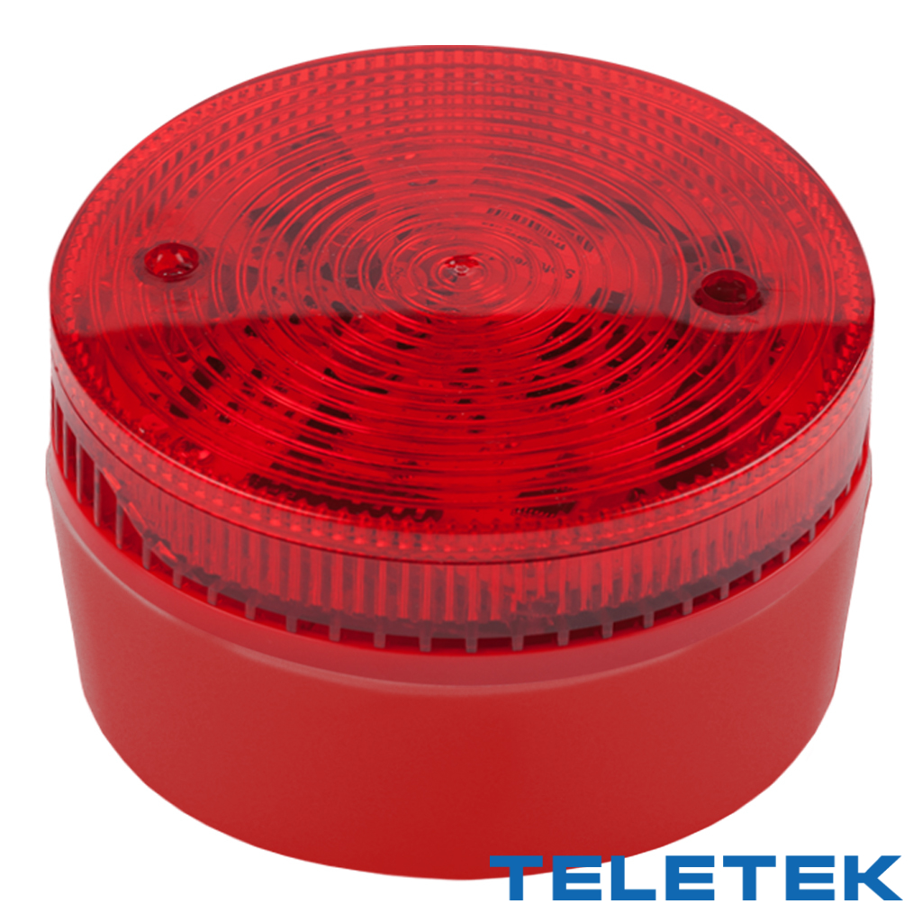 [ICCATK000007] TELETEK SIRENA CONVENCIONAL INTERIOR + BASE ALTA PARED