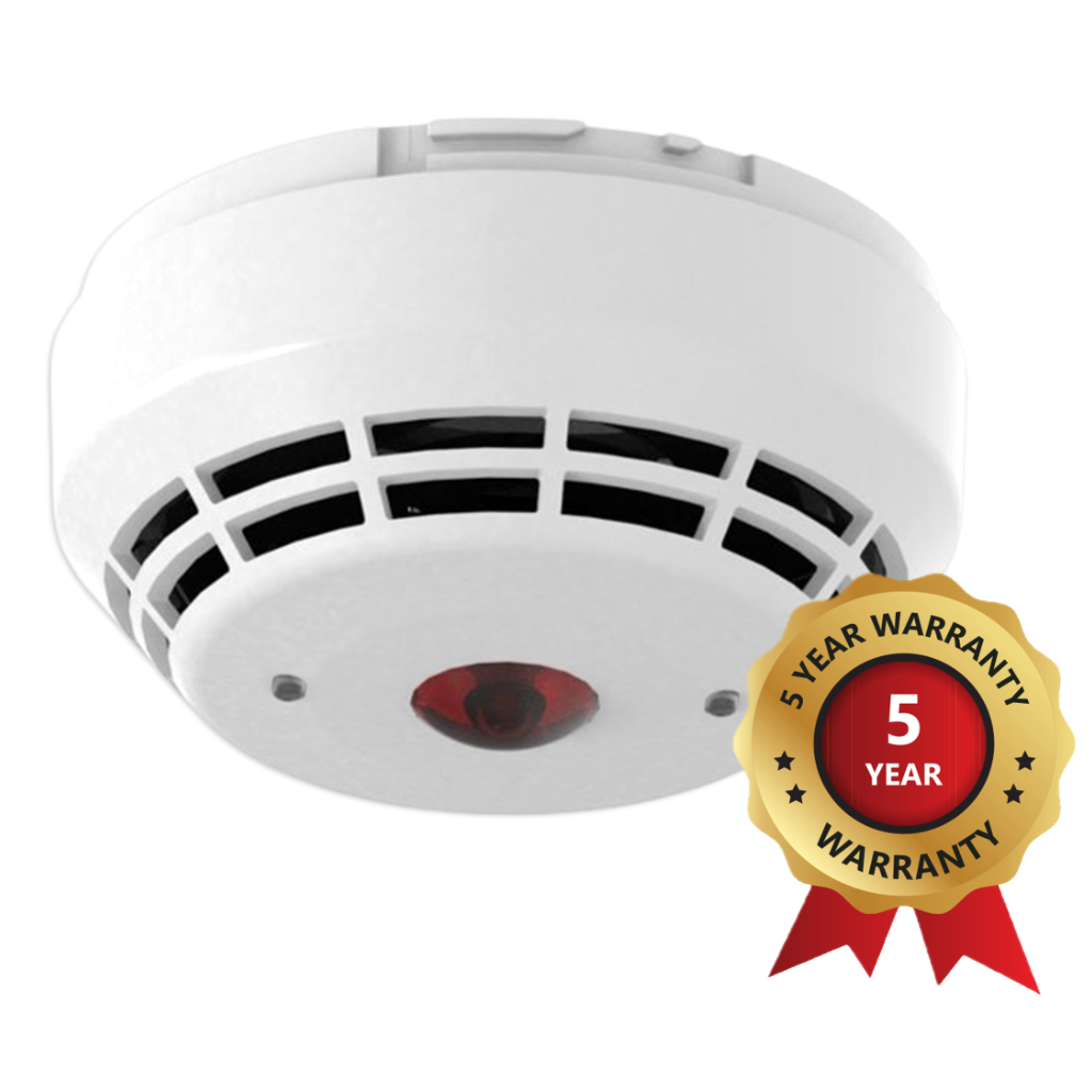 [ICADKC000013] DETECTOR DE CALOR/ÓPTICO DUAL SIRENA Y FLASH