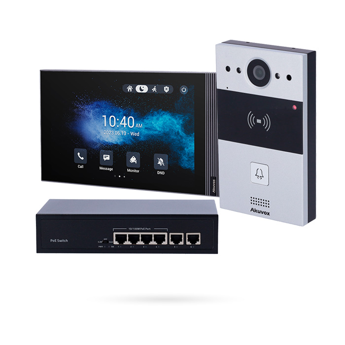 [VDKTKV000003] KIT VIDEOPORTERO AKUVOX IP SIRIUS
