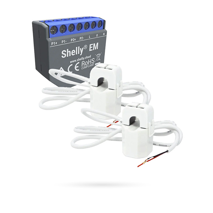 [SHCESH000002] SHELLY EM + 2X 50A
