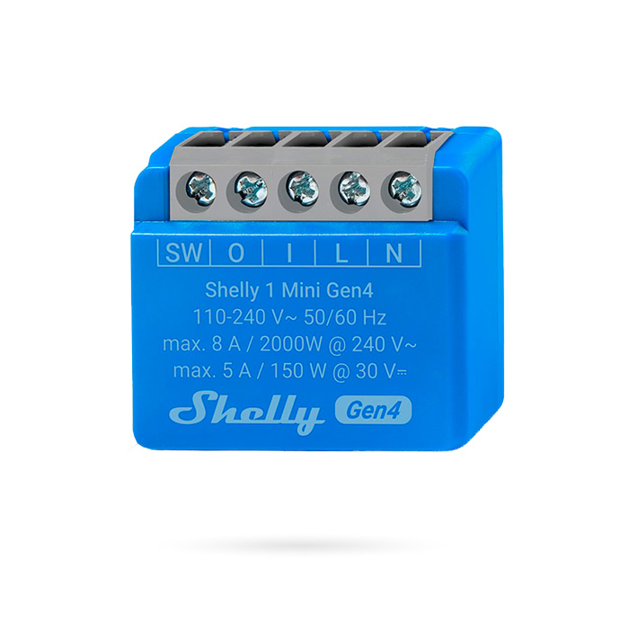 [SHCESH000009] SHELLY 1 MINI GEN4