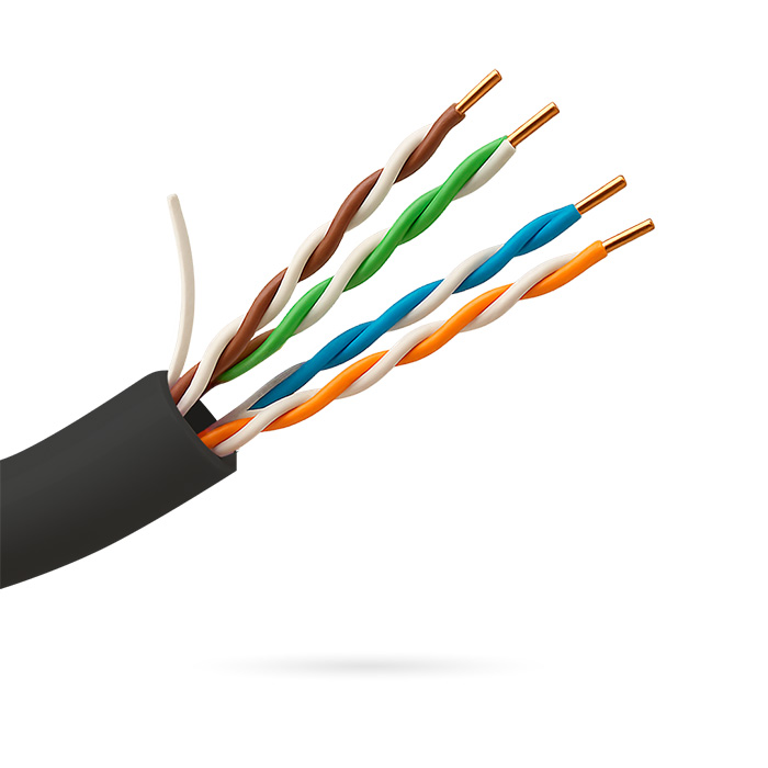 [ACCBUT000052] BOBINA CABLE UTP 5E 300M EXTERIOR